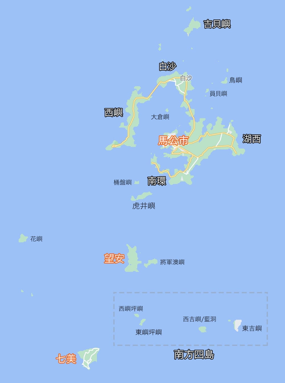 penghu map